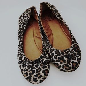 LUCKY BRAND Cheetah Print Flats size 7